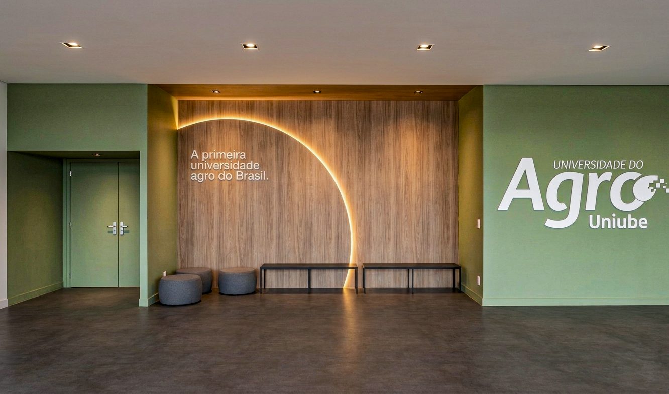 Hall da Cidade do Agro — 'A primeira universidade agro do Brasil'